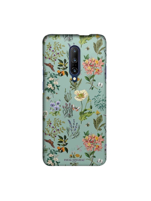 

macmerise Sea Green & Pink Payal Singhal Titli Aqua Sublime OnePlus 7 Pro Back Cover