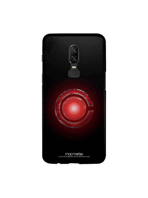 

macmerise Black & Red DC Comics Logo Cyborg Sublime OnePlus 6 Back Case