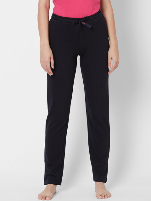 

Sweet Dreams Women Navy Blue Solid Lounge Pants LP-3001AT