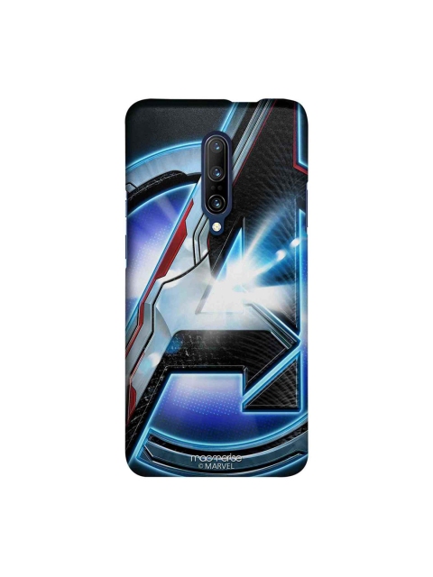 

macmerise Blue & Black Marvel Comics Endgame Logo Sublime OnePlus 7 Pro Case