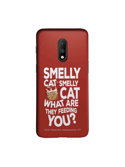

macmerise Red & White Friends Smelly Cat Sublime OnePlus 7 Back Case
