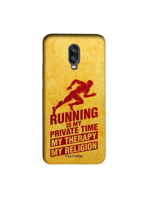 

macmerise Yellow & Red Religion Of Running Sublime OnePlus 6T Back Case