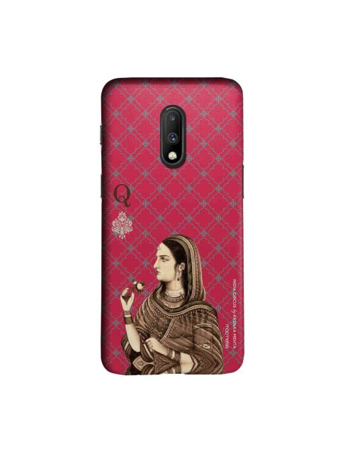

macmerise Pink & Brown Ban ja Rani Sublime OnePlus 7 Mobile Case