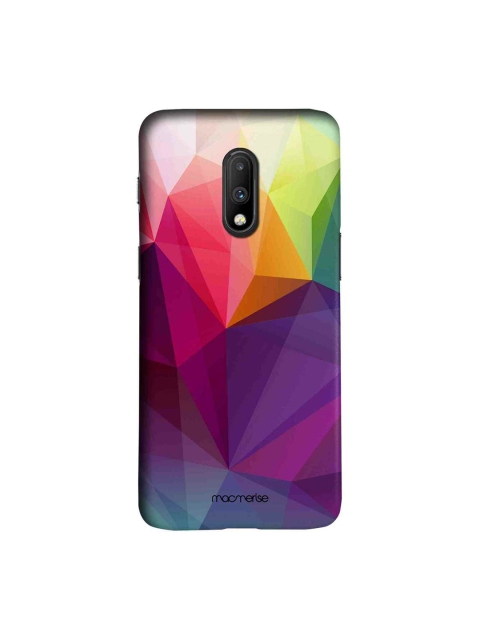 

macmerise Purple & Pink Crystal Art OnePlus 7 Back Case