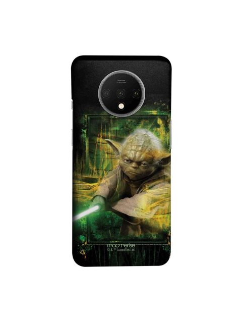 

macmerise Yellow & Black Star Wars Furious Yoda Sublime Oneplus 7T Case