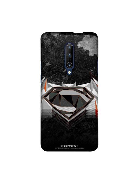

macmerise Black & Grey DC Comics Men Of Steel Sublime OnePlus 7 Pro Back Case