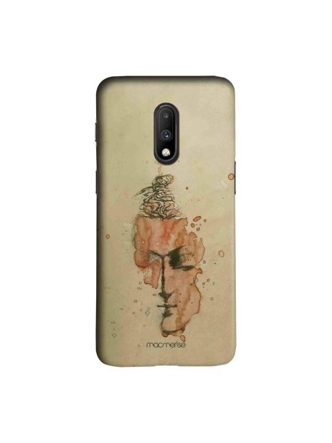 

macmerise Beige & Brown Buddha Droplets OnePlus 7 Back Case