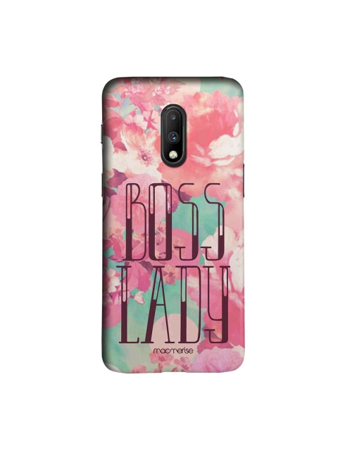 

macmerise Pink & Green Boss Lady Sublime Case for OnePlus 7 Case