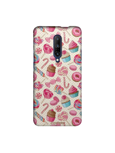 

macmerise Beige & Pink Sugar Rush Sublime OnePlus 7 Pro Back Cover