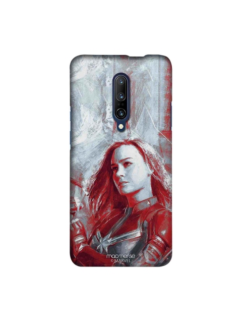 

macmerise Grey & Red Charcoal Art Capt Marvel Sublime OnePlus 7 Pro Mobile Case