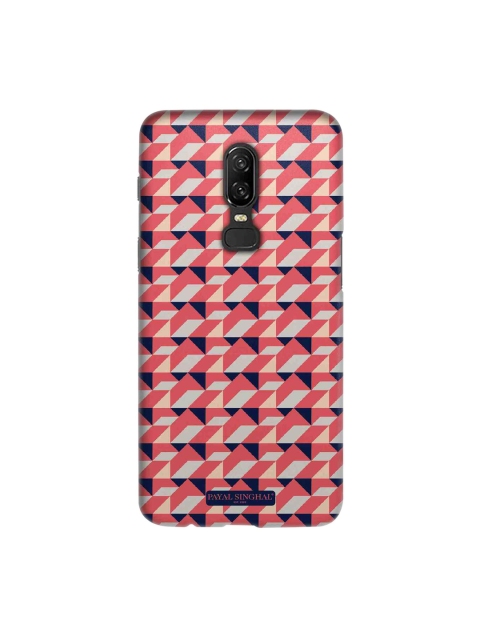 

macmerise Red & Grey Payal Singhal Coral Vy Sublime OnePlus 6 Back Cover