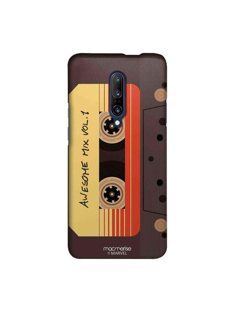 

macmerise Yellow & Red Marvel Comics Awesome Mix Tape Sublime Oneplus 7 Pro Case