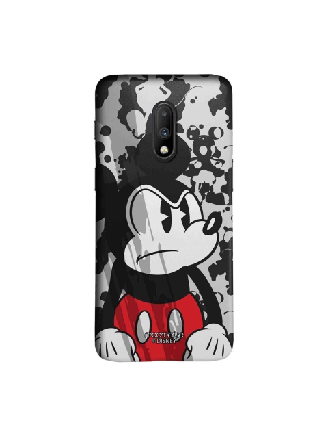 

macmerise Black & White Disney Grumpy Mickey Sublime OnePlus 7 Back Cover
