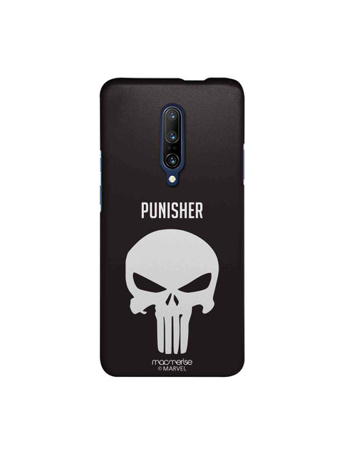 

macmerise Black & White Marvel Comics Punisher Symbol Sublime OnePlus 7 Pro Back Case
