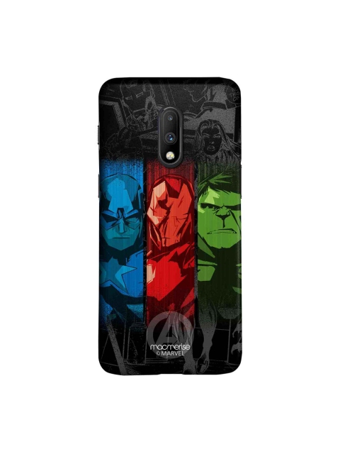 

macmerise Black & Red Marvel Comics Avengers Sketch Sublime OnePlus 7 Case