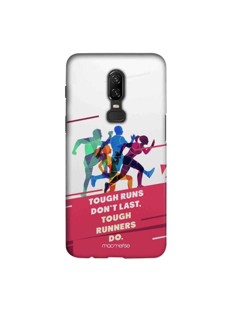 

macmerise Grey & Red Tough Runners Sublime OnePlus 6 Back Case