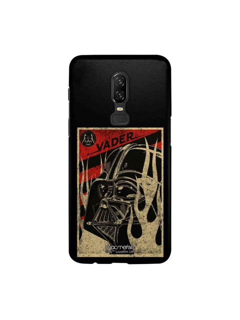 

macmerise Black & Beige Star Wars Vader Stamp Sublime OnePlus 6 Back Case