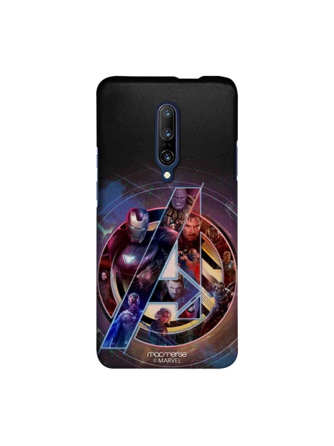 

macmerise Black & Blue Marvel Comics Avengers Infinity World Sublime OnePlus 7 Pro Back Case