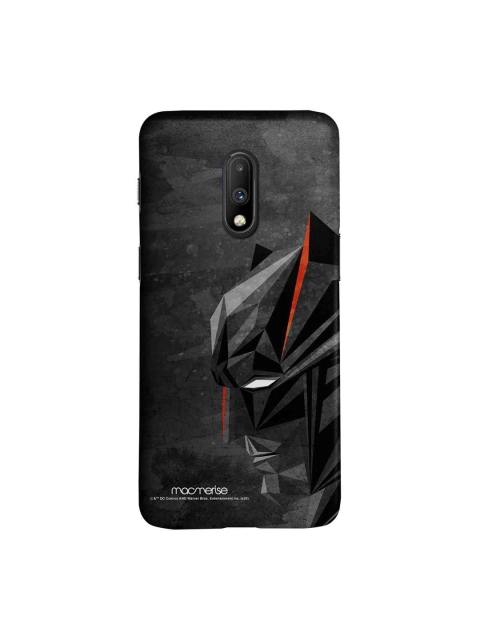 

macmerise Black DC Comics Batman Geometric Sublime OnePlus 7 Back Case