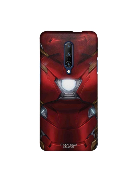 

macmerise Red & Grey Marvel Comics Suit up Ironman Sublime OnePlus 7 Pro Back Case
