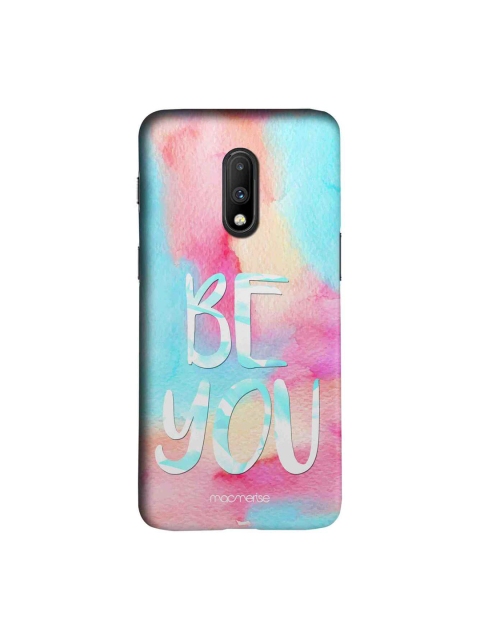 macmerise Blue & Pink Be You Sublime OnePlus 7 Back Case