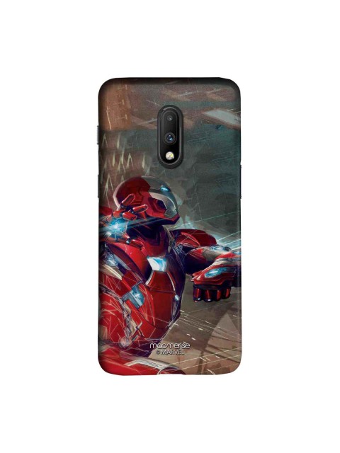 

macmerise Red & Green Marvel Comics Ironman Attack Sublime OnePlus 7 Case
