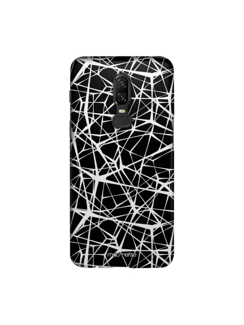 

macmerise Black & White Grunge Web Sublime OnePlus 6 Back Case