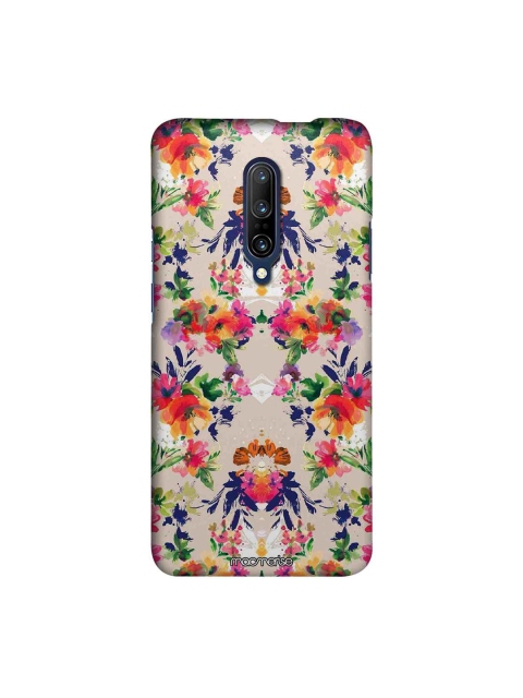

macmerise Lavender & Pink Floral Symmetry OnePlus 7 Pro Back Case