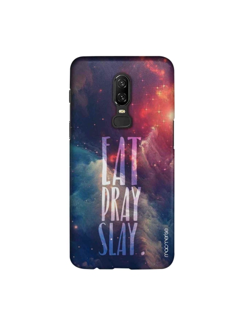 

macmerise Purple & Red Eat Pray Slay Sublime OnePlus 6 Back Case