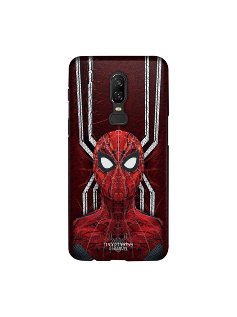 

macmerise Red & White Marvel Comics Spidey Stance Sublime OnePlus 6 Back Case