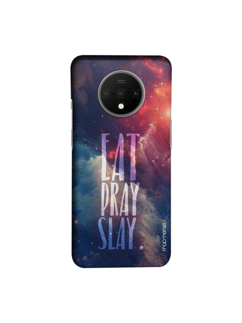 

macmerise Multicoloured Eat Pray Slay Sublime OnePlus 7T Back Case, Multi