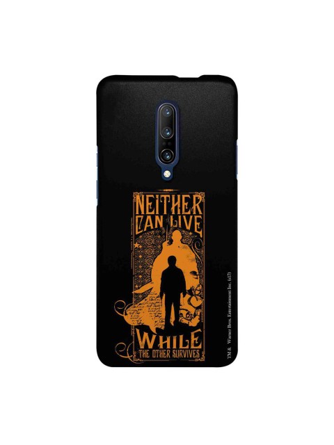 

macmerise Black & Orange Harry Vs Voldemort Sublime OnePlus 7 Pro Back Cover