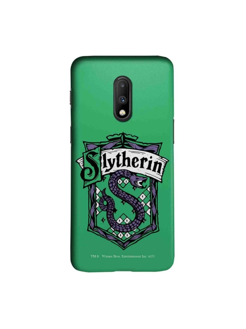 

macmerise Green & Purple Harry Potter Crest Slytherin Sublime OnePlus 7 Back Case