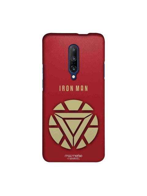 

macmerise Red & Beige Marvel Comics Minimalistic Ironman Sublime OnePlus 7 Pro Case
