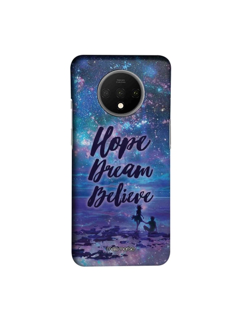 

macmerise Blue & Black Hope Dream Believe Sublime OnePlus 7T Back Case