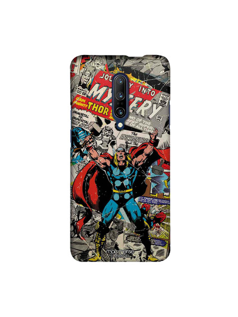 

macmerise Grey & Red Marvel ComicsComic Thor Sublime OnePlus 7 Pro Back Cover