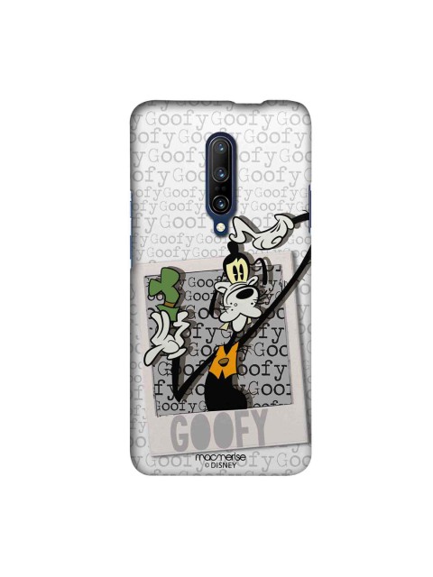 

macmerise White & Black Disney Hello Mr Goofy Sublime OnePlus 7 Pro Back Case
