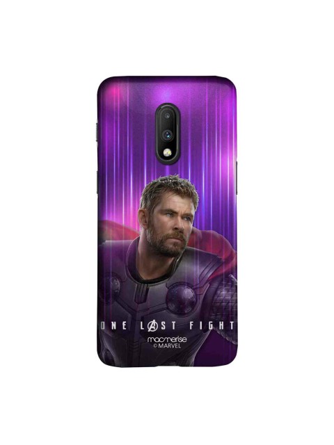 

macmerise Purple & Grey Marvel Comics One Last Fight Sublime OnePlus 7 Case