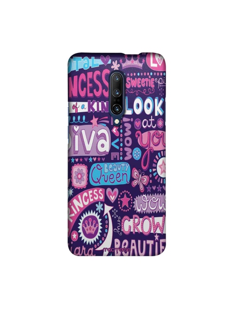 

macmerise Purple & PinkDiva Diaries Sublime OnePlus 7 Pro Back Cover