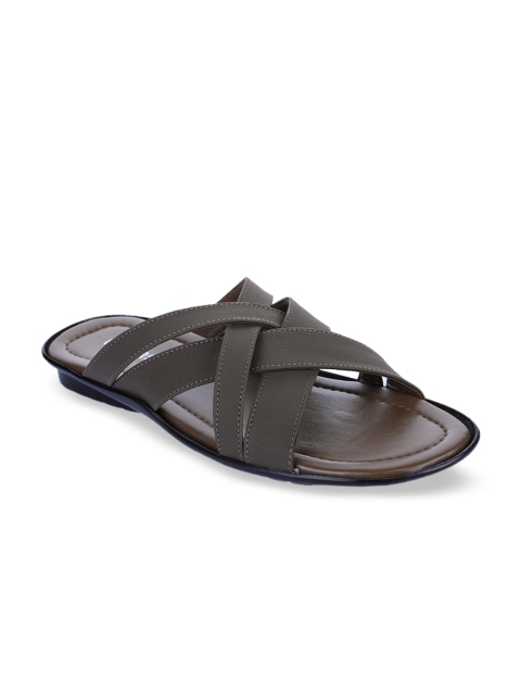 

Liberty Men Olive Green Comfort Sandals