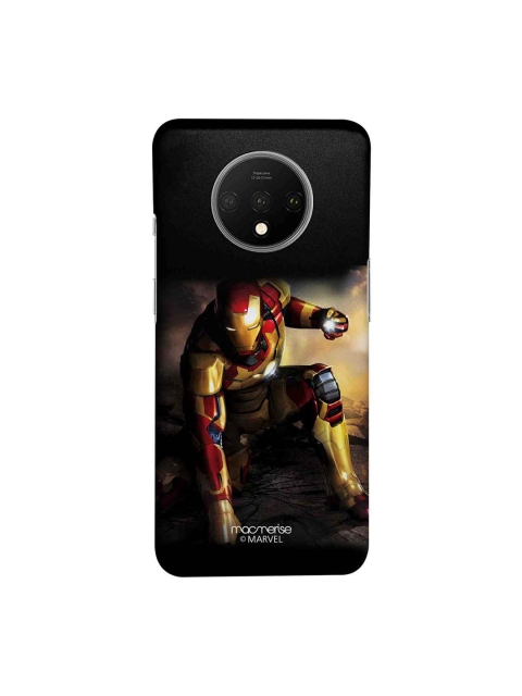 macmerise Black & Red Marvel Comics Mark 42 Sublime OnePlus 7T Back Case