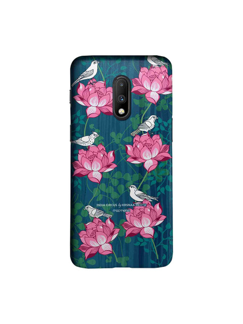 

macmerise Teal Blue & Pink India Circus Desired Awakening Printed OnePlus 7 Back Case