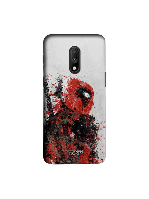 

macmerise White & Red Marvel ComicsPool Strokes Sublime OnePlus 7 Back Cover