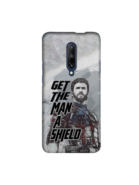 

macmerise Grey & Blue Need for Shield Sublime OnePlus 7 Pro Mobile Case