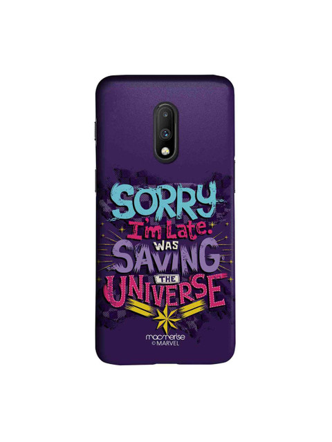 

macmerise Purple & Pink Marvel Comics Saving The Universe Sublime OnePlus 7 Back Case