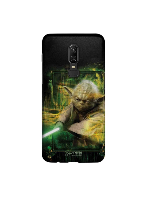 

macmerise Black & Green Star Wars Furious Yoda Sublime OnePlus 6 Back Case