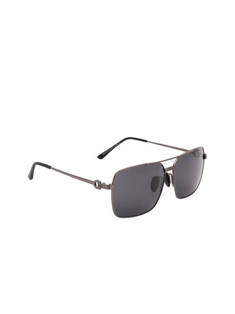 

MARC LOUIS Men Square UV Protected Sunglasses 201915 C4, Grey