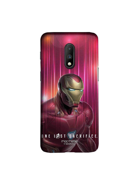 

macmerise Pink & Red Marvel Comics One Last Sacrifice Sublime OnePlus 7 Back Case