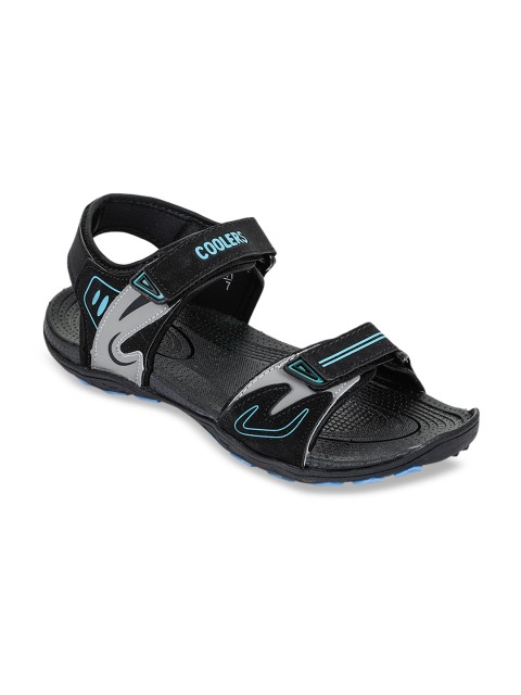 

Liberty Men Black & Blue Sports Sandals