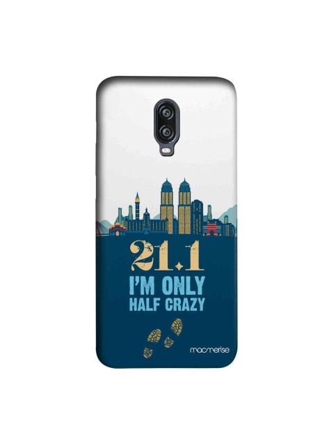 

macmerise Blue & White Half Crazy Sublime OnePlus 6T Back Case